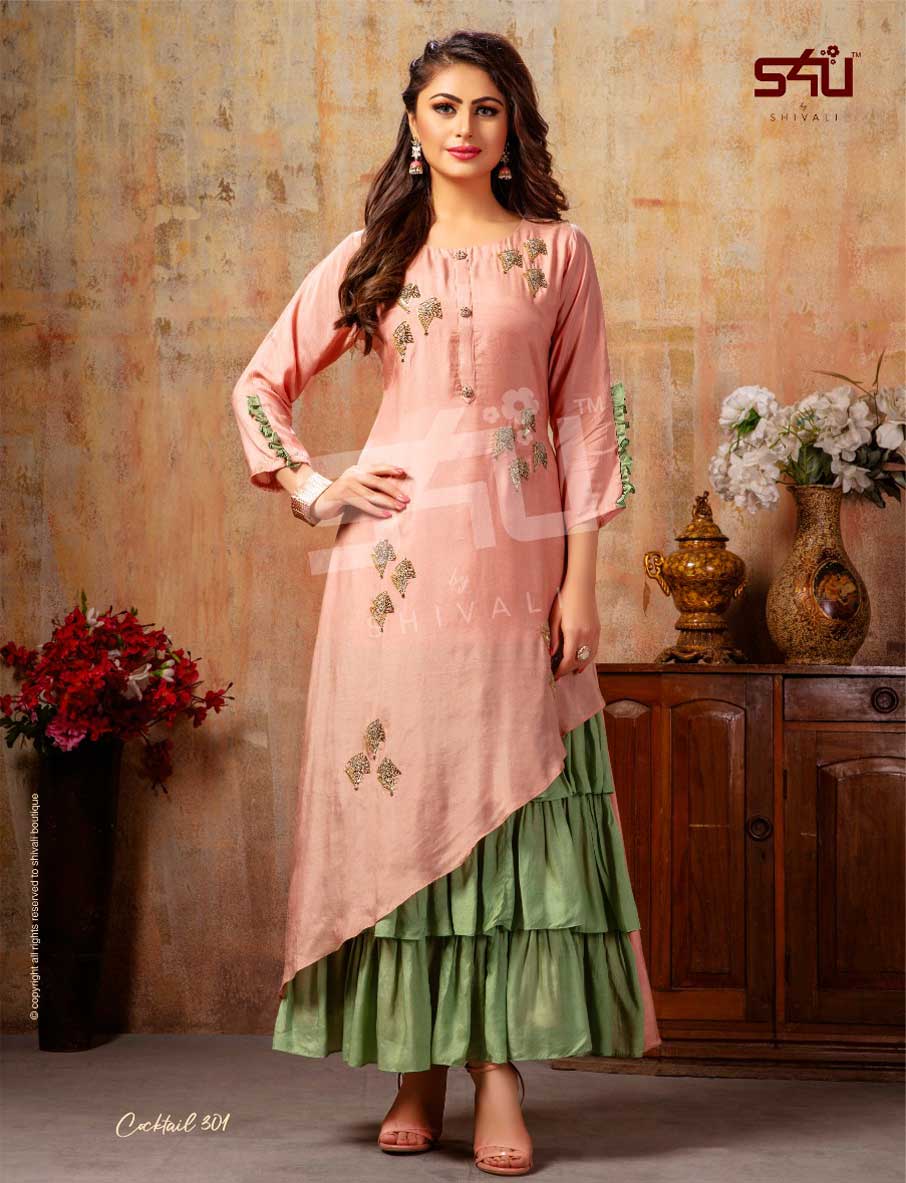 S4u Cocktail Vol-3 Kurta Gown Manufacturer S4u Cocktail Vol-3 Kurta Gown Manufacturer